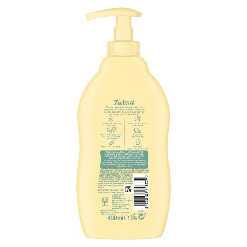 Zwitsal Anti-Tangle Shampoo - 400ml