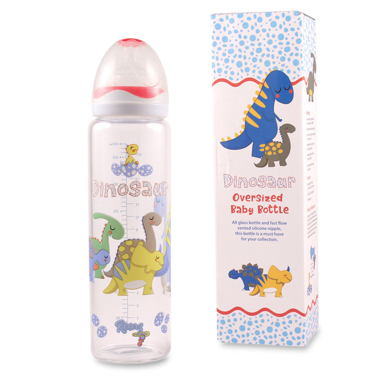 Dinosaurier-Babyflasche für Erwachsene