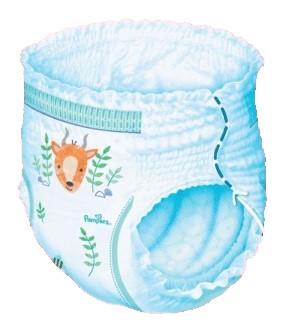 PAMPERS Broek maat 8 BABY-DRY luiers, 102 luiers ( 18 kg PAMPERS Broek maat 8 BABY-DRY luiers, 102 luiers ( 18 kg