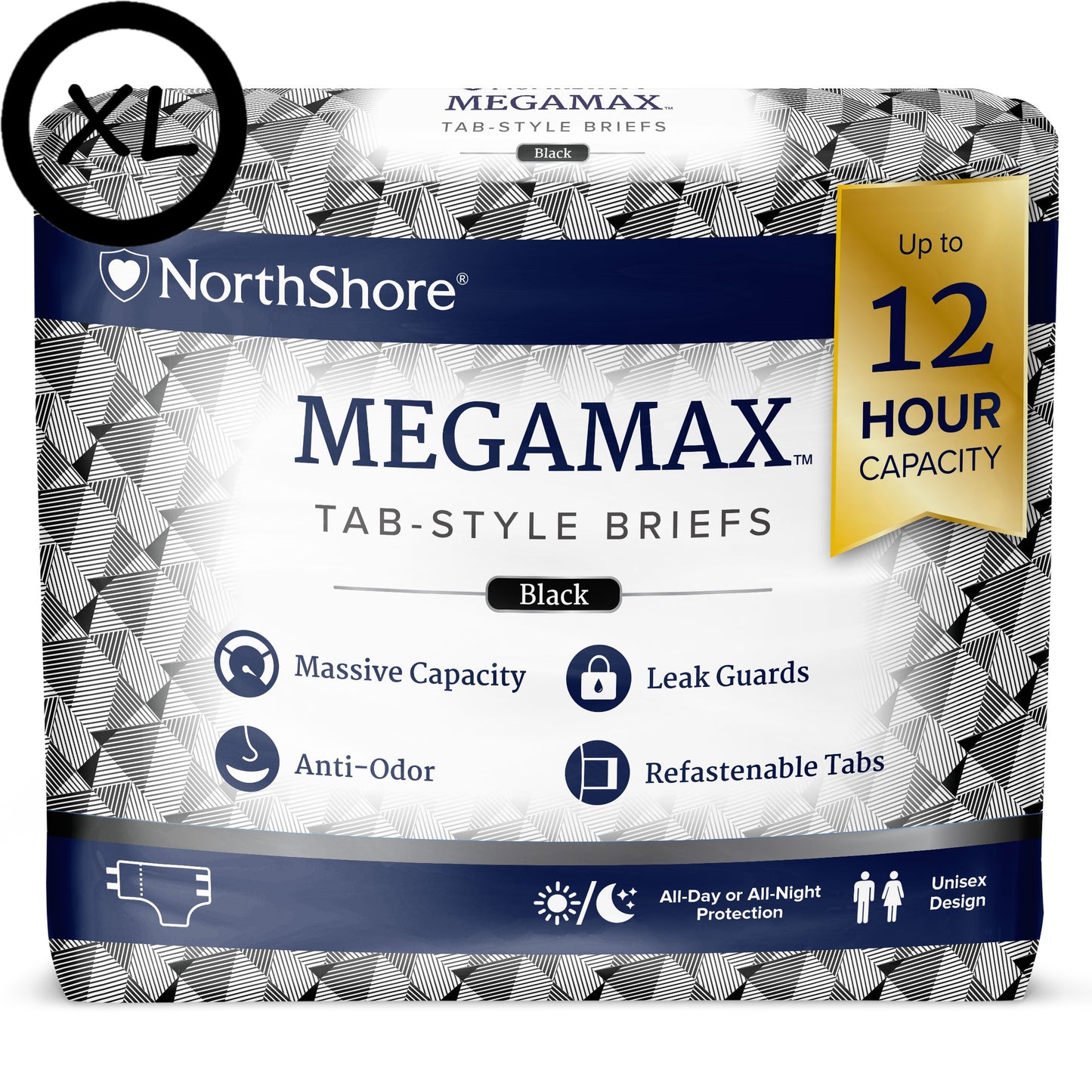 NorthShore MEGAMAX Zwart XL