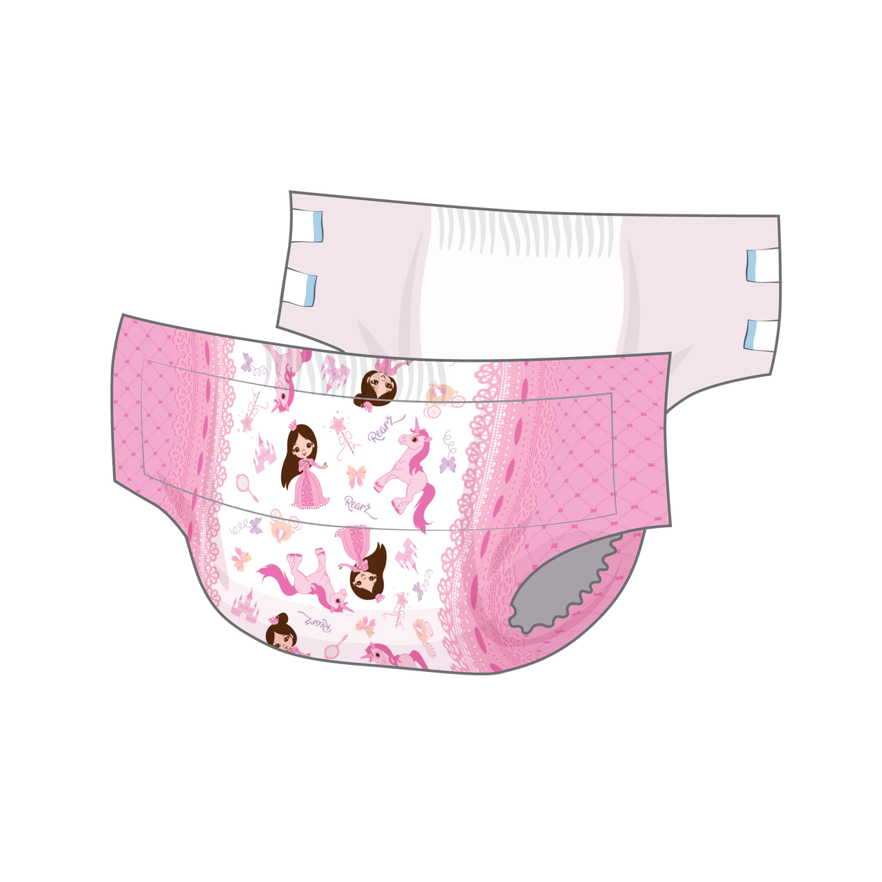 Rearz Princess Pink M