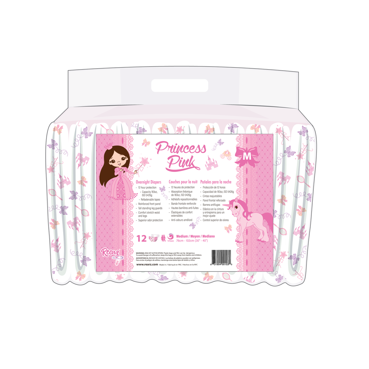 Rearz Princess Pink M