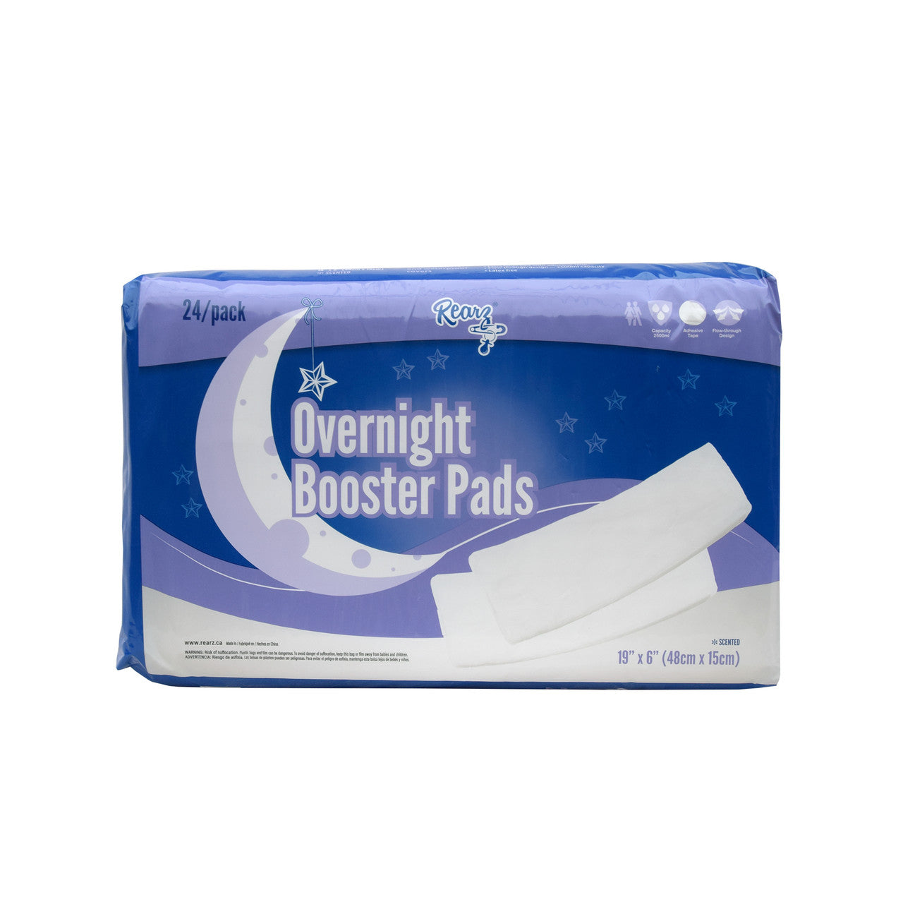 Rearz Overnight Booster Pads 48cm x 15cm