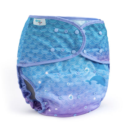 Mermaid Tales Adult Swim Diaper | Zwemluier