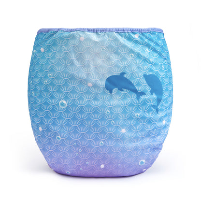 Mermaid Tales Adult Swim Diaper | Zwemluier