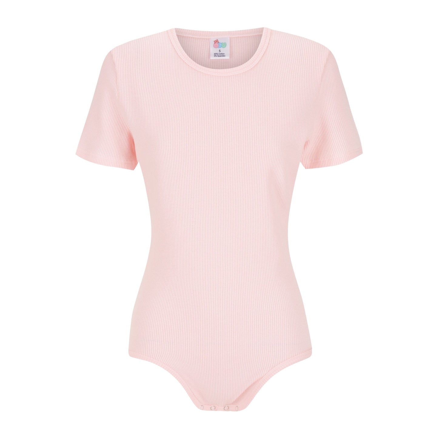 ODU Muschelrosa-Strampler (strukturiert)