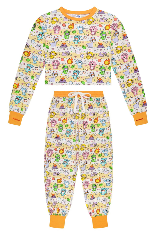 ODU Cozy Dinos Pyama Set