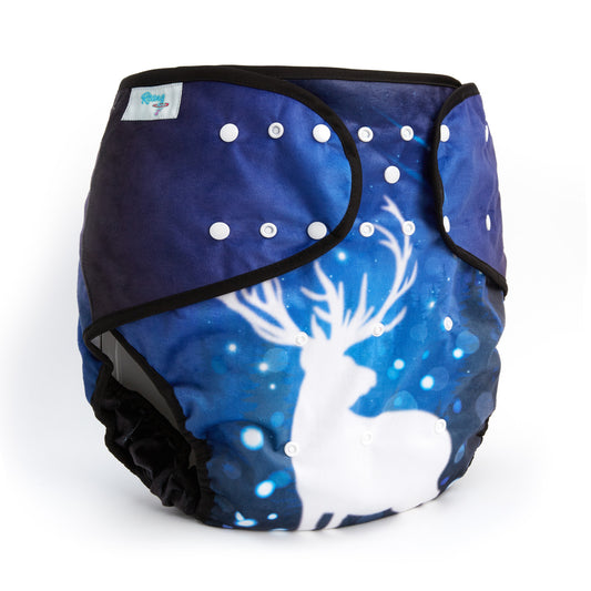 White Stag Minky Adult Diaper Cover