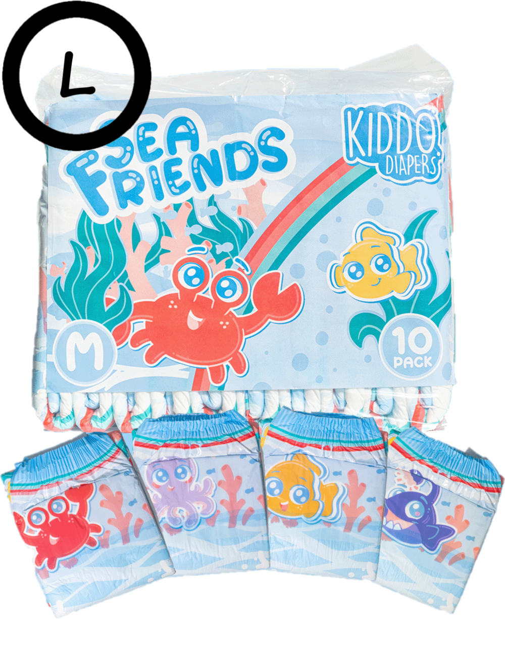 Kiddo Sea Friends L