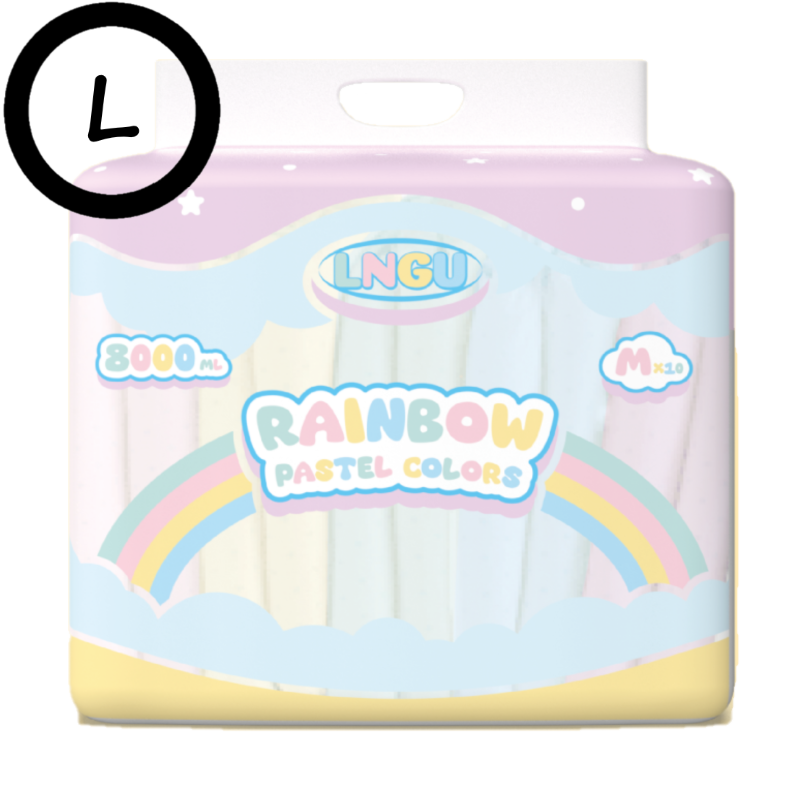 LNGU Rainbow Pastel L