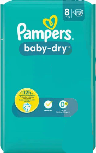 Pampers Maat 8 Los ( 1 stuk )