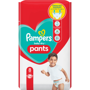 NEW Pampers Pants Baby Dry 8 ( 15 pieces )